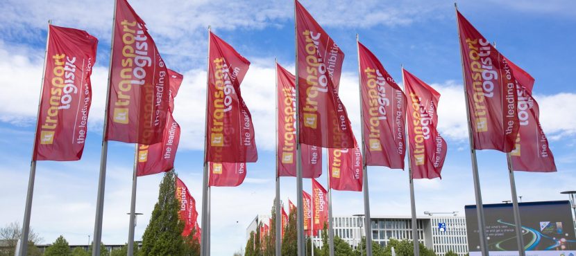 Standparty auf der transport logistic